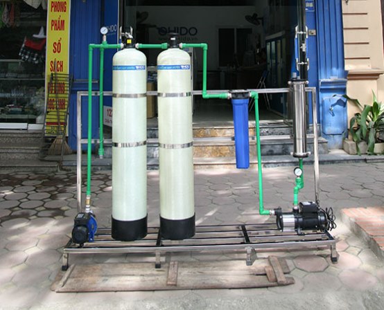 hệ thống lọc nước ro ohido trong nấu rượu truyền thống