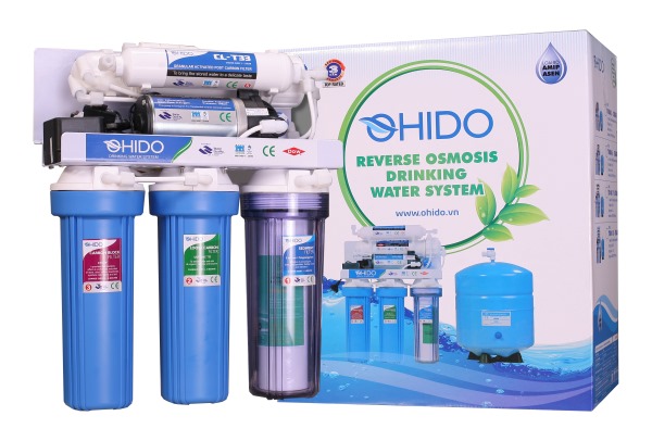 Máy lọc nước Ohido cải thiện tối ưu hương vị và chất lượng nước