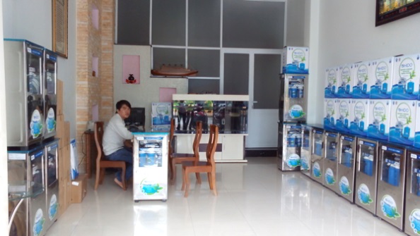 văn phòng máy lọc nước ohido tại miền nam