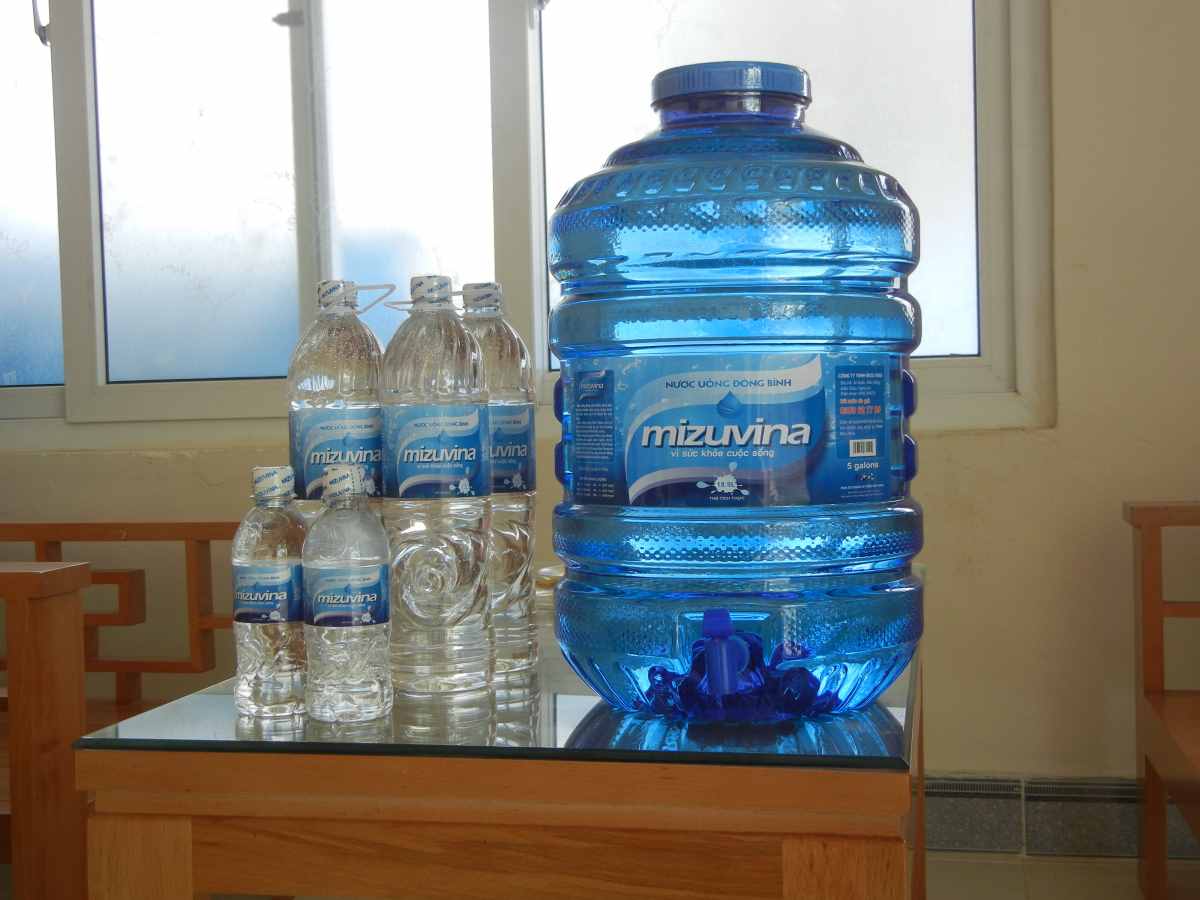 nước uống mizuvina chất lượng khi đến tay người tiêu dùng