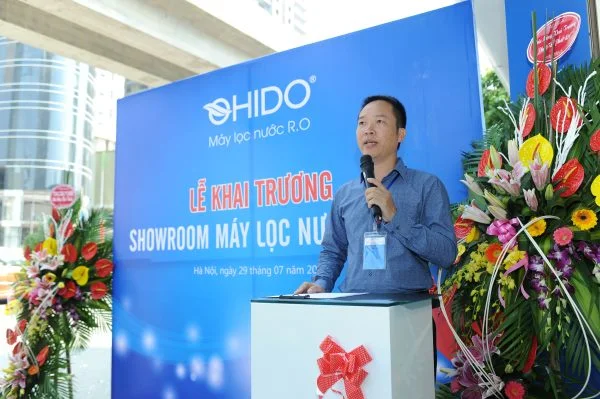 khai mại lễ khai trương showroom Ohido