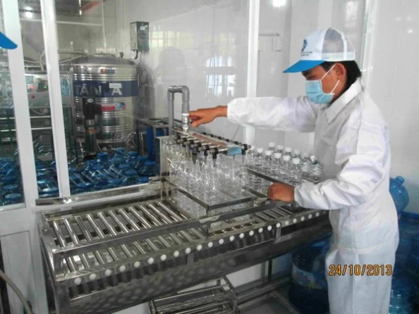dàn chiết rót chai con Ohido chế tạo