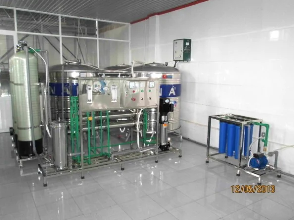 Dây chuyền lọc nước đóng bình Ohido thiết kế
