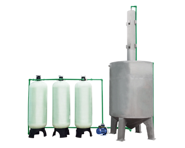 Hệ thống lọc nước giếng khoan tháp cao tải