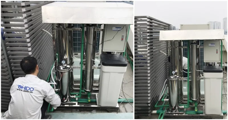 Hệ thống lọc tổng UFDN03 lắp đặt tại khu đô thị Starlake Hồ Tây