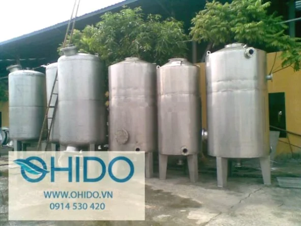 bồn lọc nước giếng khoan ohido có độ bền cao