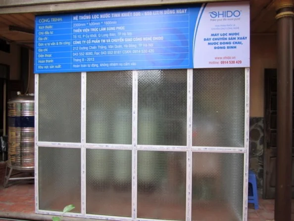 phòng kín UV diệt khuẩn