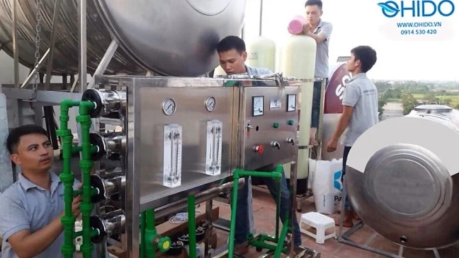 lắp đặt hệ thống lọc nước cho biệt thự