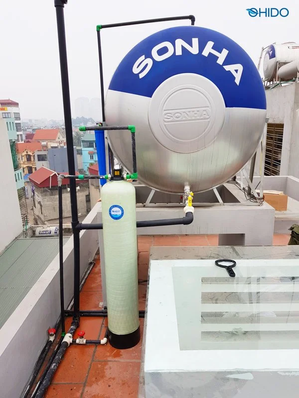 hệ thống lọc nước đầu nguồn dn01 tại Từ Liêm