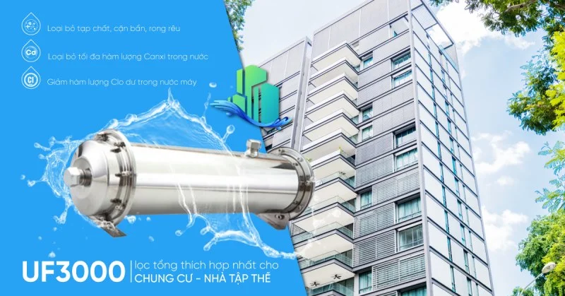 màng lọc UF trong hệ thống lọc nước ufdn03