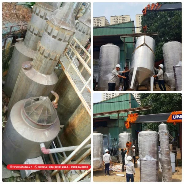 thay thế vật liệu cho hệ thống lọc nước đòi hỏi kỹ thuật cao