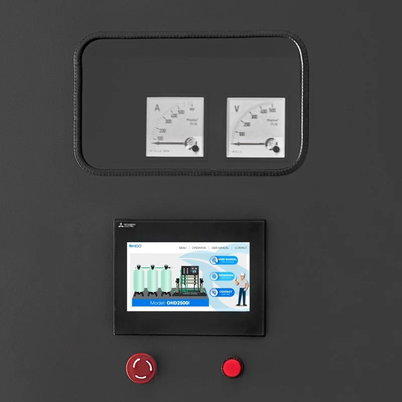 bộ điều khiển PLC trong hệ thống lọc nước OHD500