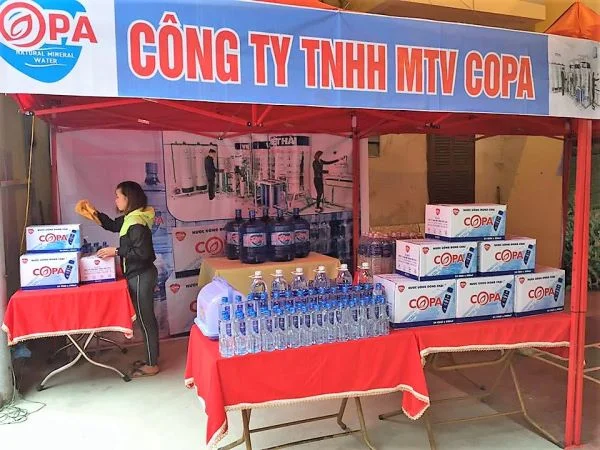 Nước uống tinh khiết đóng bình Copa Nước uống tinh khiết đóng bình Copa
