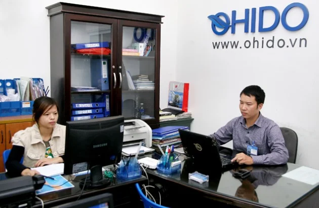 văn phòng máy lọc nước Ohido